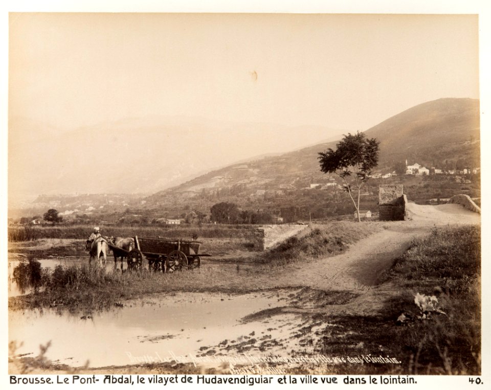 Bild från familjen von Hallwyls resa genom Mindre Asien och Turkiet 27 April - 20 Juni 1901. Bursa - Hallwylska museet - 103226