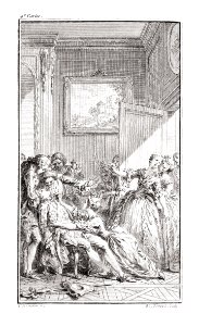 Bild ur boken Histoire de miss Jenny, tryckår 1764 - Skoklosters slott - 86190