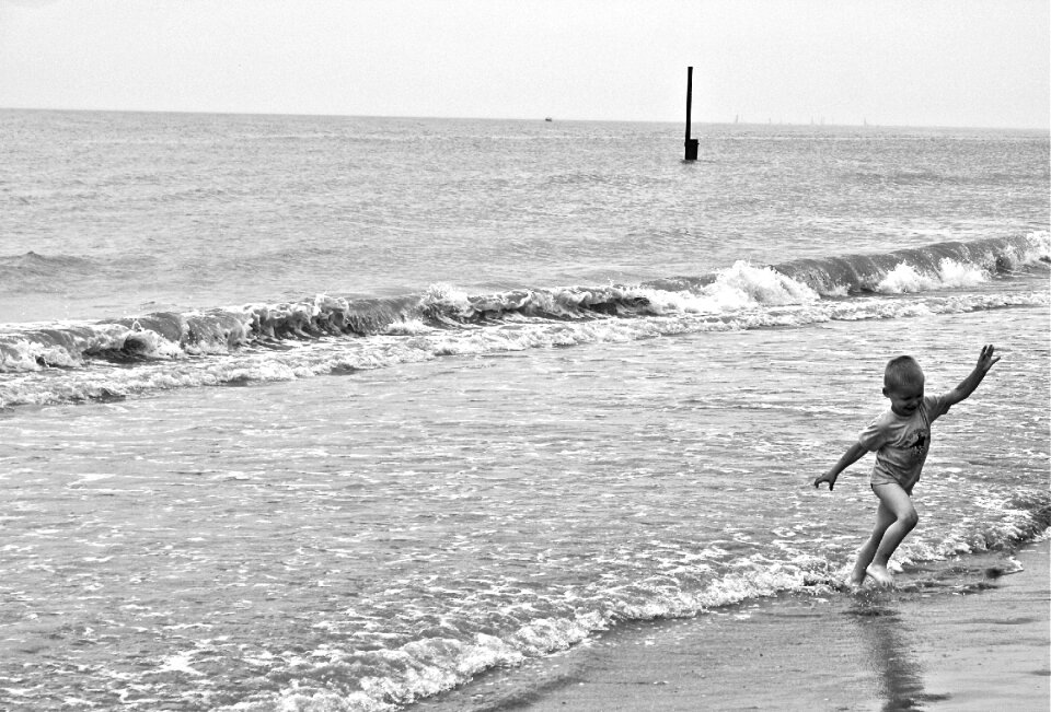 Beach sea childhood