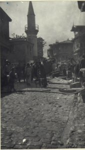 Bilder vom Riesenbrand in Stambul. (August 1918.) (BildID 15675543)