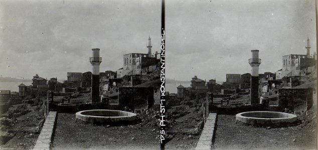 Bilder vom Riesenbrand in Stambul. (August 1918.) (BildID 15675711)