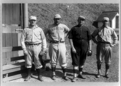 Bill Carrigan, Jake Stahl, Cy Young, Fred Anderson, Boston (baseball) LCCN2001704420