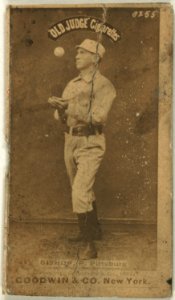 Bill Bishop, Pittsburgh Alleghenys, baseball card portrait LCCN2007686918