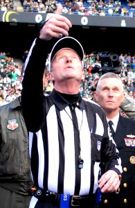 Bill Carollo coin toss 2008 cropped