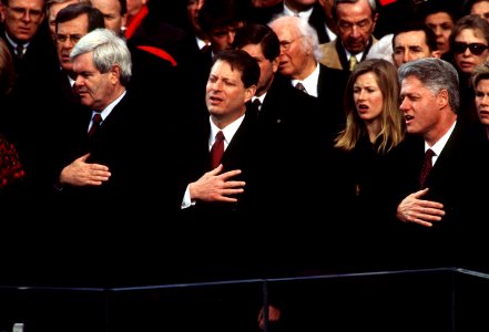 Bill Clinton, Al Gore, and Newt Gingrich