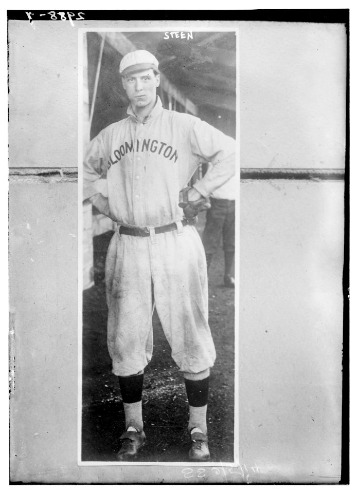 Bill J. Steen, Bloomington IL minor league team (baseball) LCCN2014695505