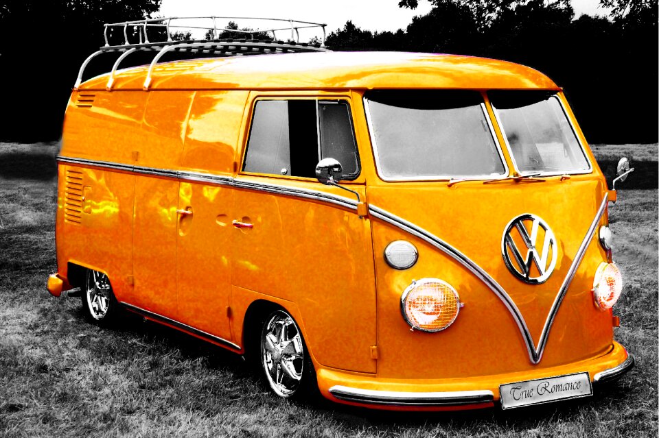 Van volkswagen vintage