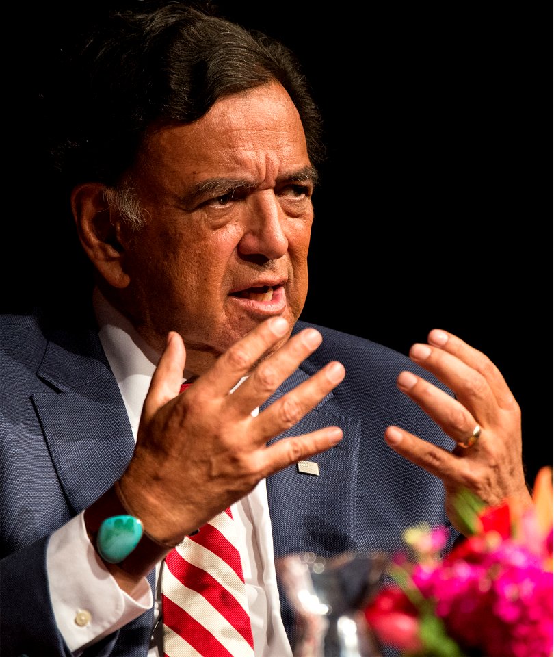 Bill Richardson at the LBJ Library (1)