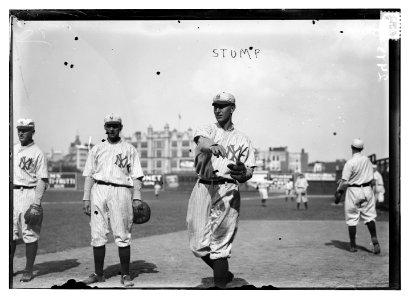 Bill Stumpf, New York Highlanders, AL, at Hilltop Park, NY (baseball) LCCN2014691398 photo