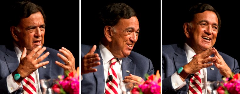 Bill Richardson at the LBJ Library