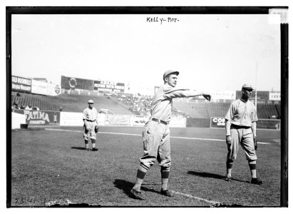 Billy Kelly at Polo Grounds, NY (baseball) LCCN2014691967