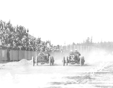 Billy Carlson and Hughie Hughes Tacoma Speedway Marvin D Boland Collection G511106