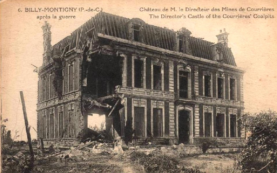 Billy-Montigny - Château de Monsieur le Directeur des Mines de Courrières