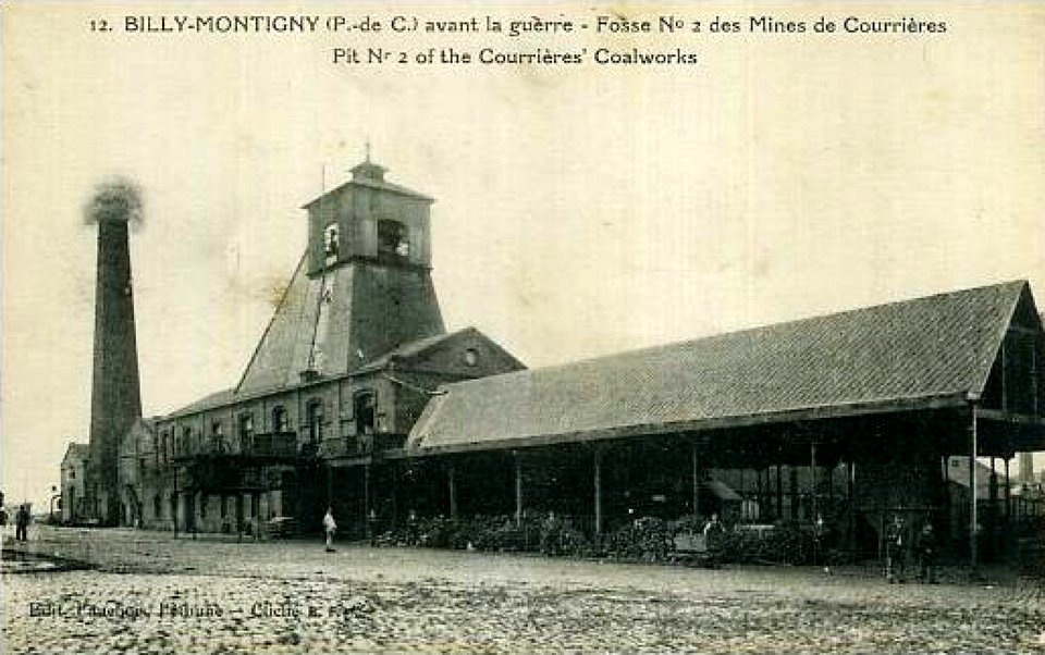 Billy-Montigny - Fosse n° 2 avant la Guerre