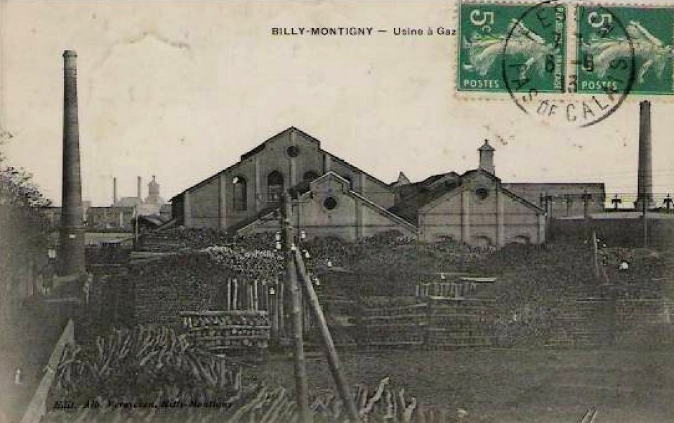 Billy-Montigny - Usine à gaz
