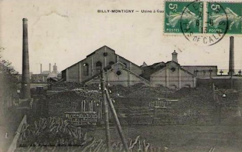 Billy-Montigny - Usine à gaz