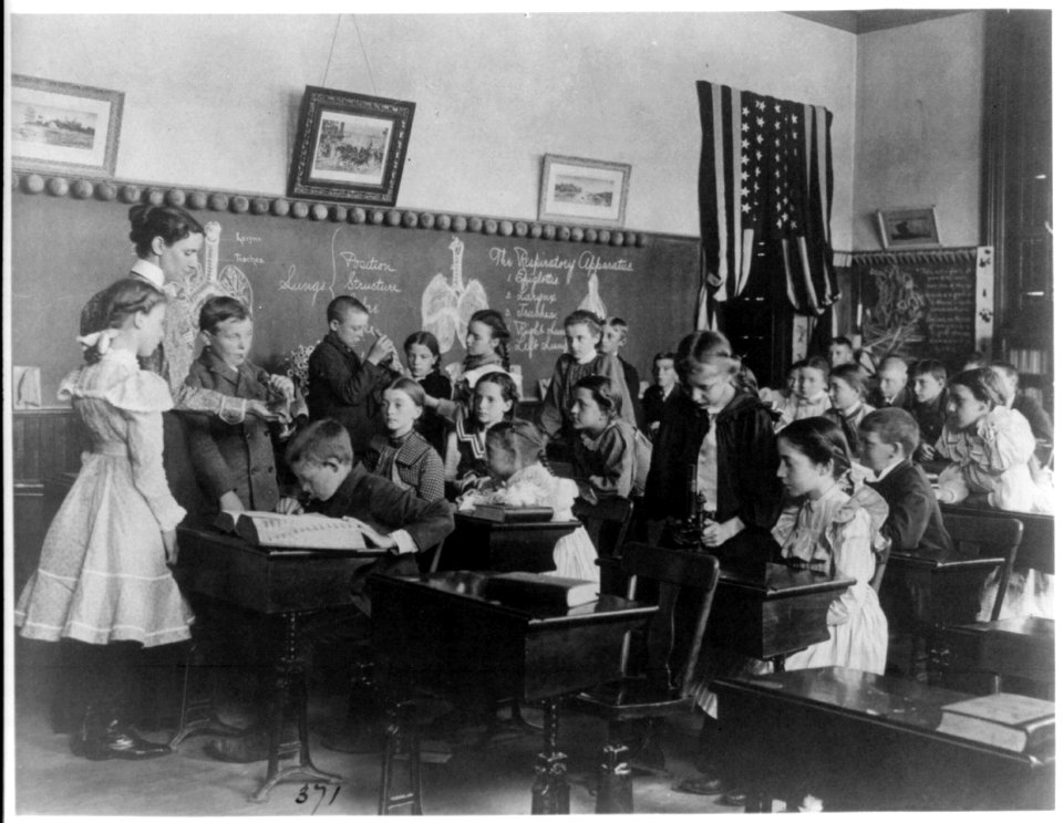 Biology class, Washington, D.C LCCN2001703636