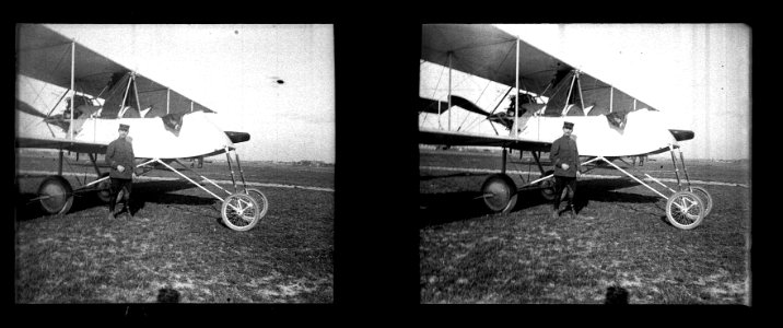 Biplan Voisin. R. Berthelé - Fonds Berthelé - 49Fi160