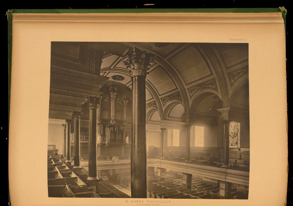 Birch London Churches St James Piccadilly gri 33125010245807 0196