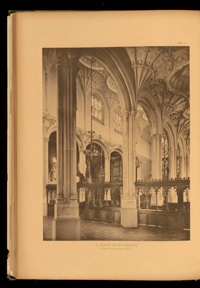 Birch London Churches St Mary Aldermary gri 33125010245807 0275
