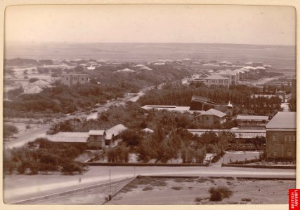 Bird's eye view, Clifton Road -Karachi in 1890- photo