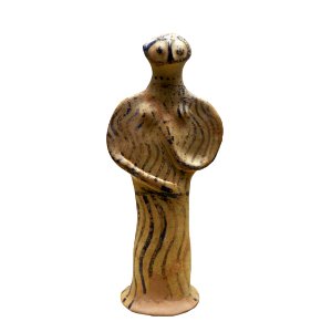 Bird-like feminine idole-MAHG 020278-P6130494-white