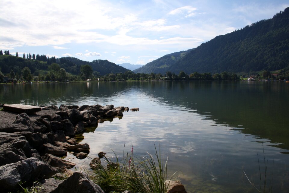 Allgäu lake nature