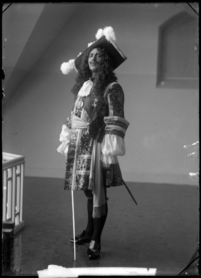 Birger Schücker in Sjökadetten at Vasateatern 1902 - SMV - NS042