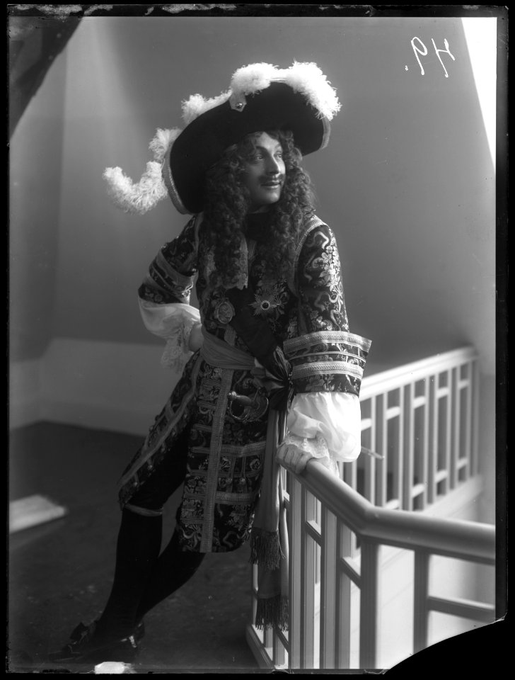 Birger Schücker in Sjökadetten at Vasateatern 1902 - SMV - NS043