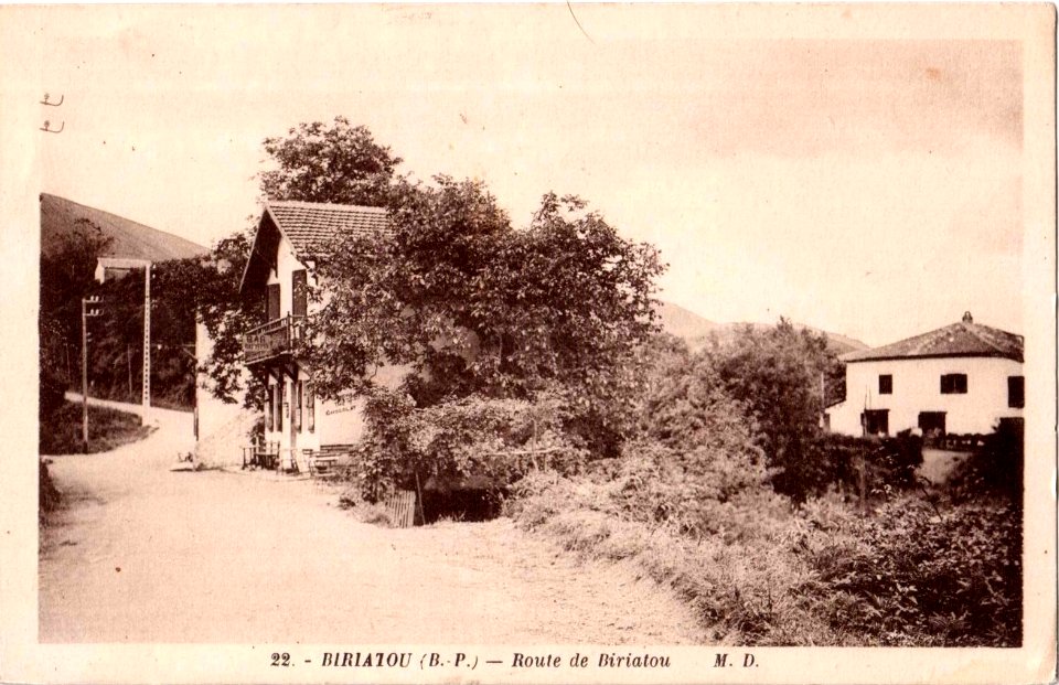 Biriatou (64) - route de Biriatou