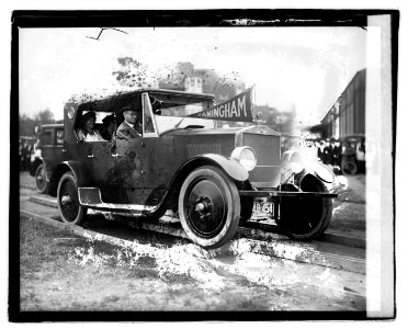 Birmingham car demonstration LOC npcc.05064