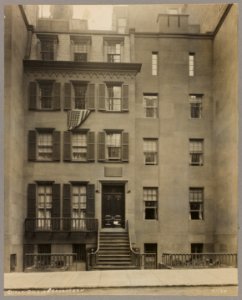 Birthplace of Theodore Roosevelt, New York City LCCN2009633165