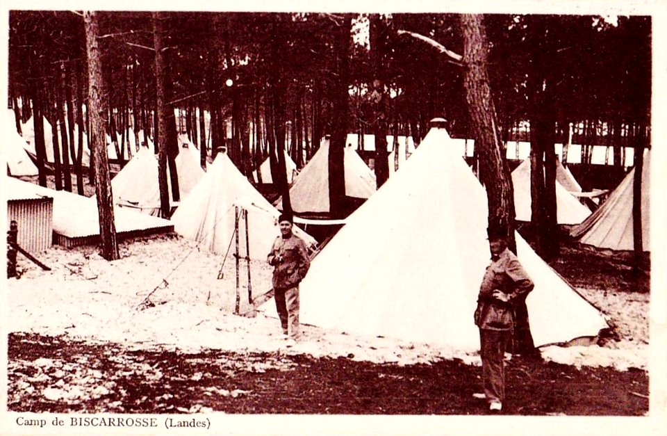 Biscarrosse (Landes) - Camp militaire de Naouas 1