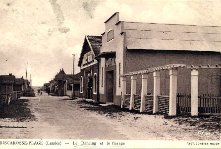 Biscarrosse (Landes) - Le Dancing et le Garage