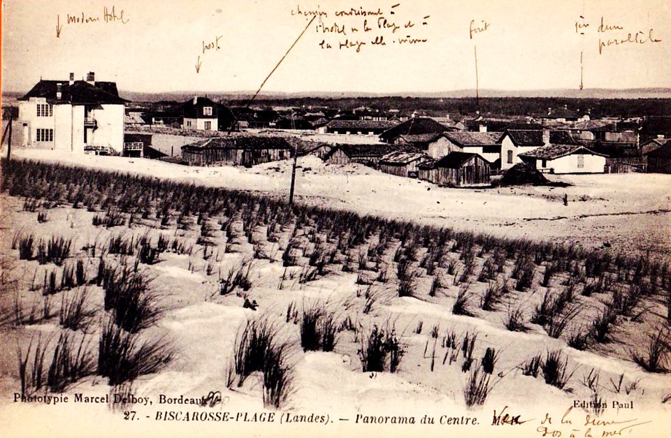 Biscarrosse (Landes) - vue générale 1