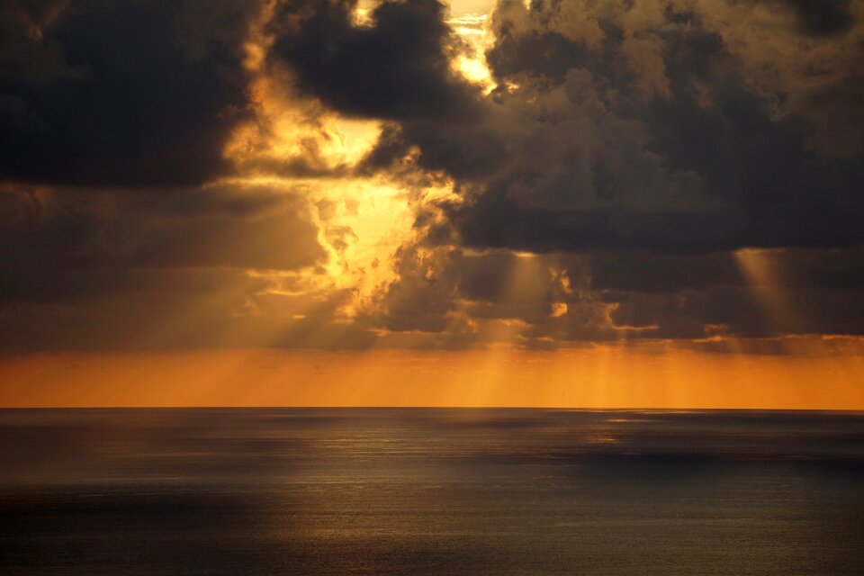 Nature sun panoramic