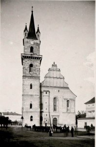 Bistritz Evang.Kirche Frontansicht (BildID 15718706)