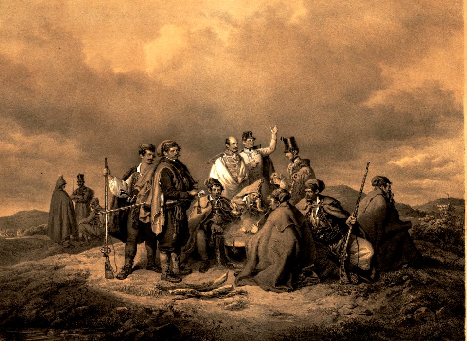 Bivouc Kriehuber Litho