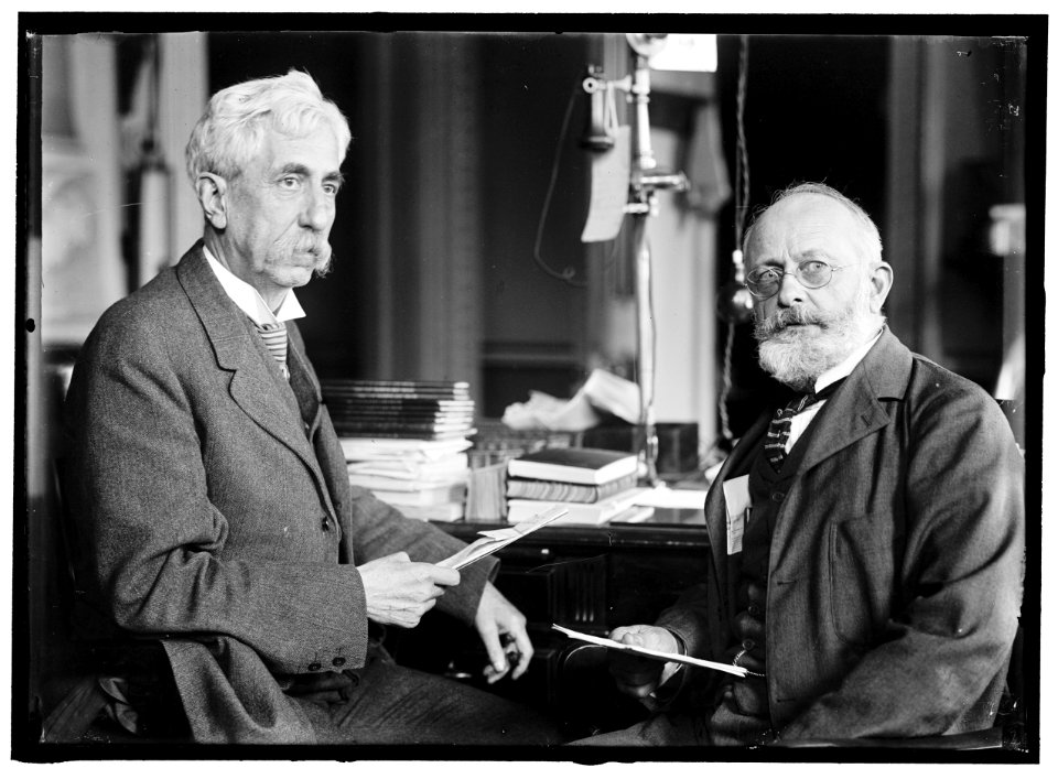 BIXBY, WILLIAM HERBERT. BRIGADIER GENERAL, U.S.A., CHIEF OF ENGINEERS. RIGHT, WITH COL. WILLIAM T. ROSSELL LCCN2016864795