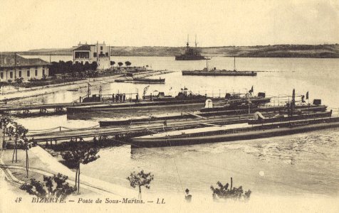 Bizerte Poste de sous marins