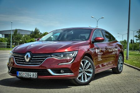 Automobile transportation red