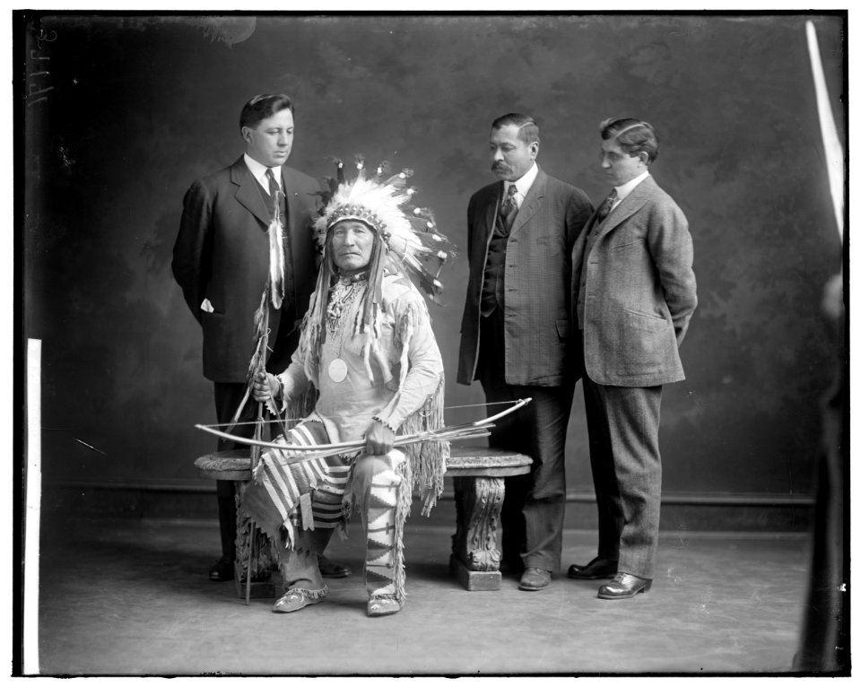 BLACK FEET DELEGATION, MONTANA. GROUP LCCN2016859289