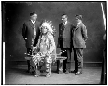 BLACK FEET DELEGATION, MONTANA. GROUP LCCN2016859289