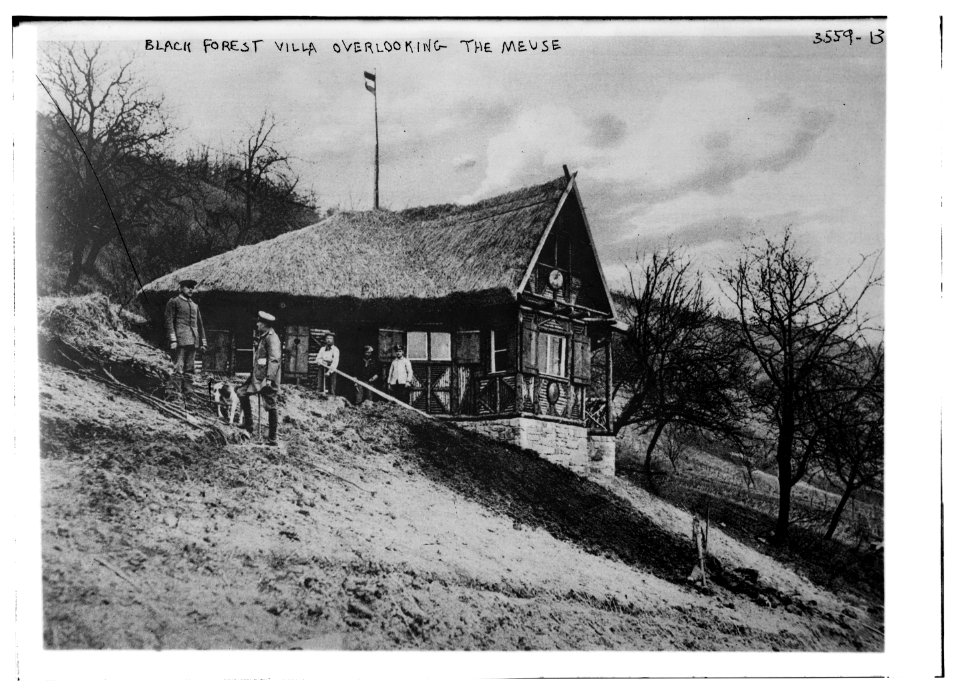 Black Forest villa overlooking the Meuse LCCN2014699586