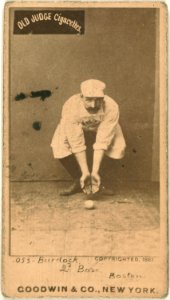 Black Jack Burdock, Boston Beaneaters, baseball card portrait LCCN2007685599