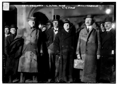 C.A.H. Friedmann, C. deVidal Hundt, C.E. Finlay, Dr. F.F. Friedmann LCCN2014692570