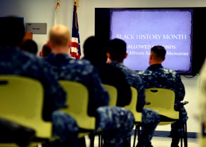 Black History Month ceremony in Misawa 160217-N-OK605-005