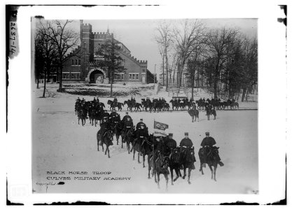 Black horse troop - Culver Military Academy LCCN2014692556