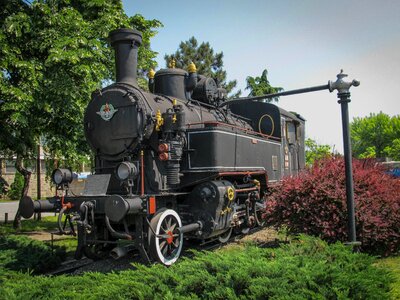 Railway railroad transportation photo