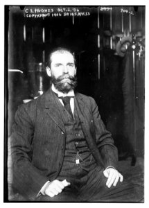 C.E. Hughes, seated, H.F Raess - H.F. Raess LCCN2014683366